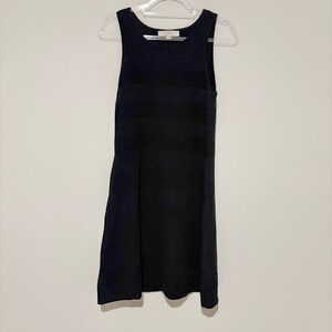 Loft‎ Wool Blend Sleeveless Dress Black size medium